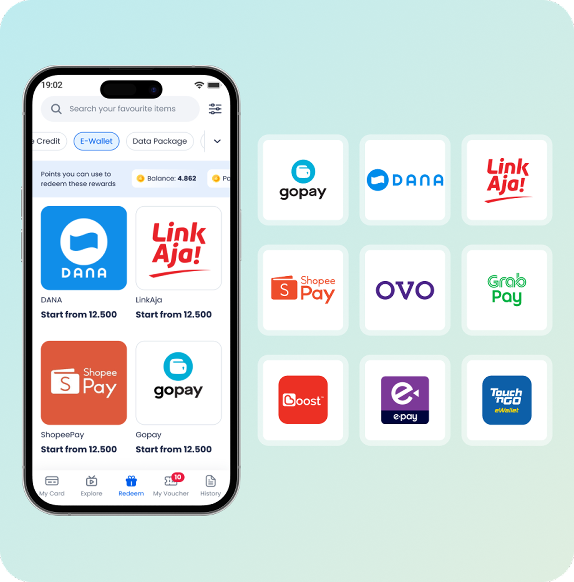 Pilihan voucher online Tadakado